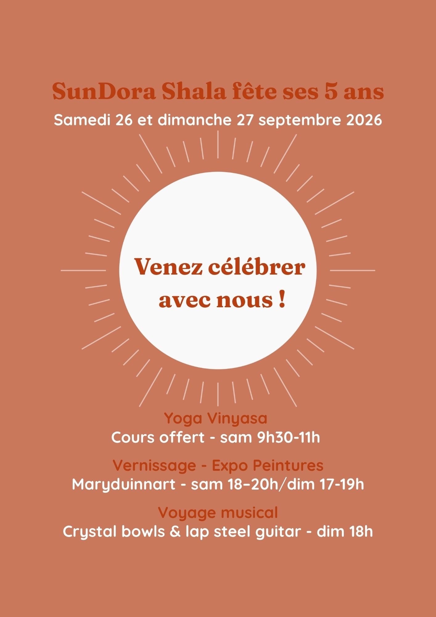5 Ans de SunDora Shala